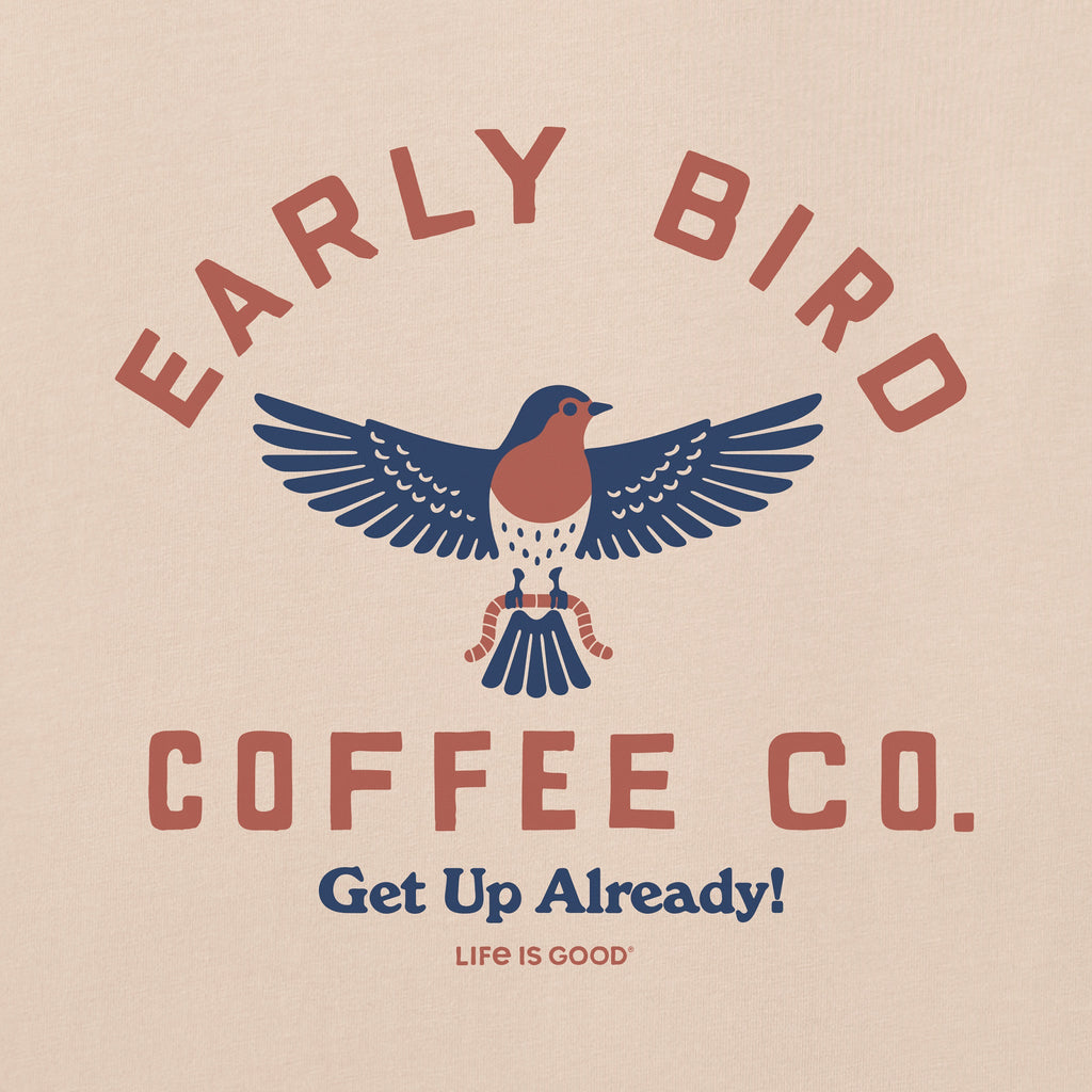 Men's Early Bird Coffee Co. Short Sleeve Crusher Tee
