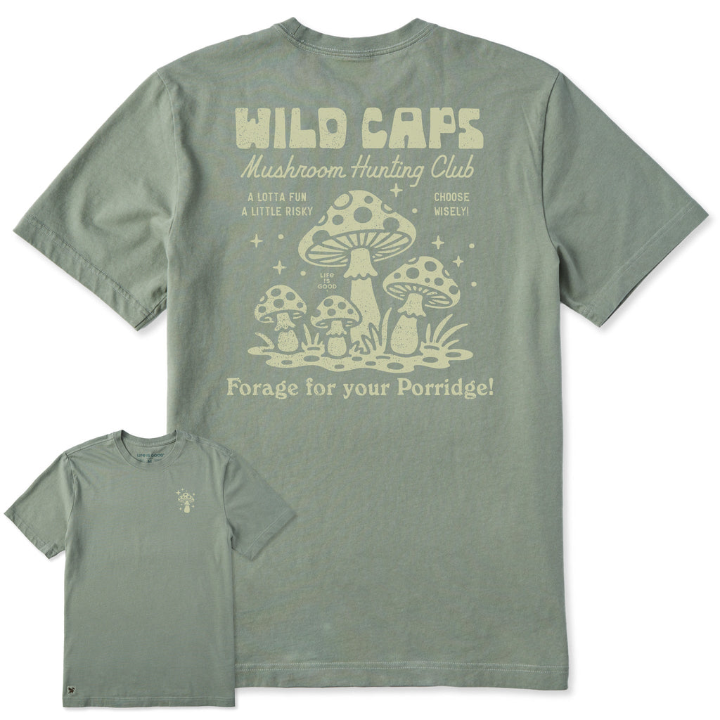 Men's Wild Caps Short Sleeve Crusher Tee