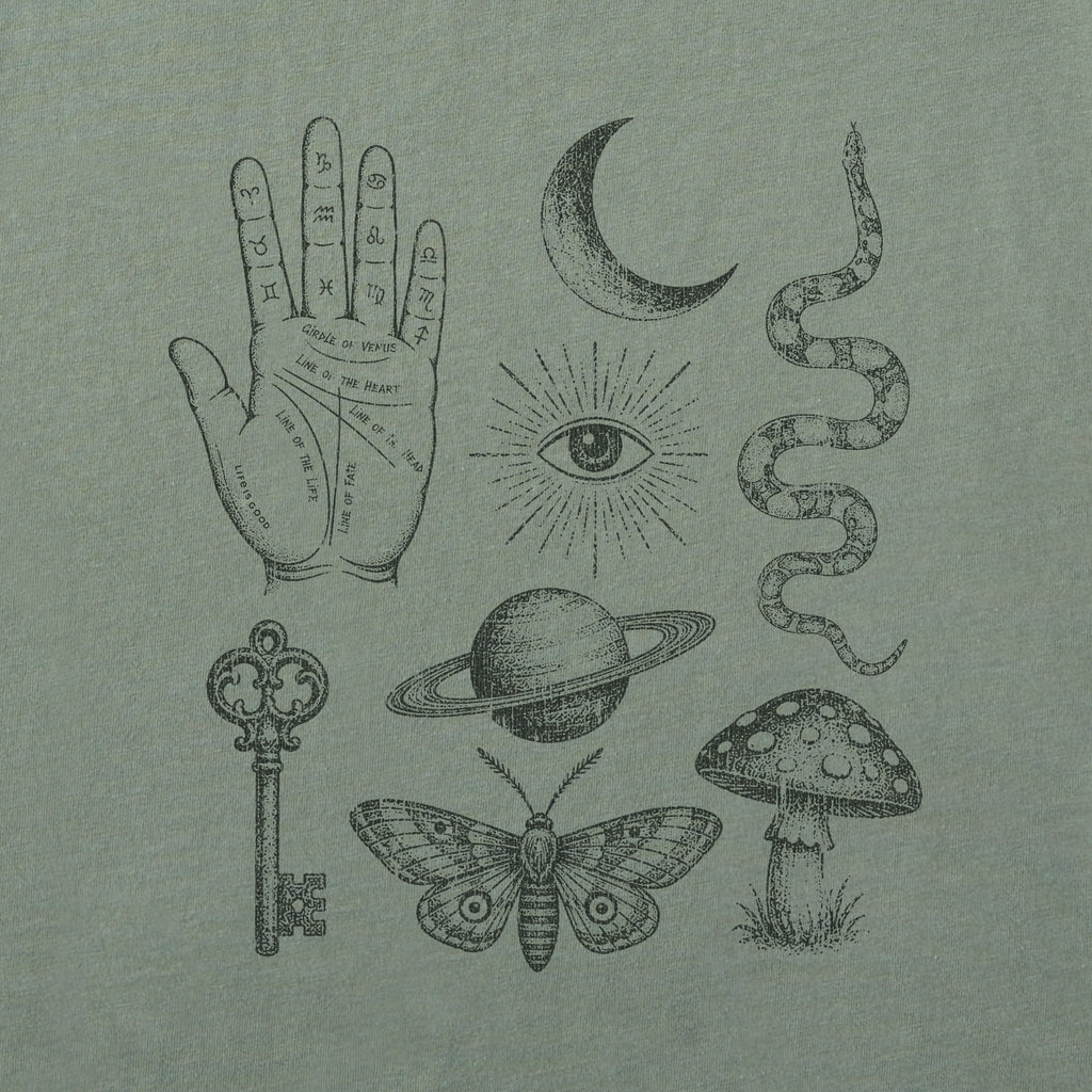 Women's Mystical Medley Short Sleeve Crusher Boxy Tee