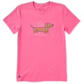 Women's Either You Love Dachshunds Short Sleeve Crusher Tee