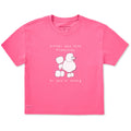 Women's Love Frenchies or Wrong Short Sleeve Crusher Boxy Tee