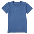 Women's Apparently I Like Fishing Short Sleeve Crusher Tee