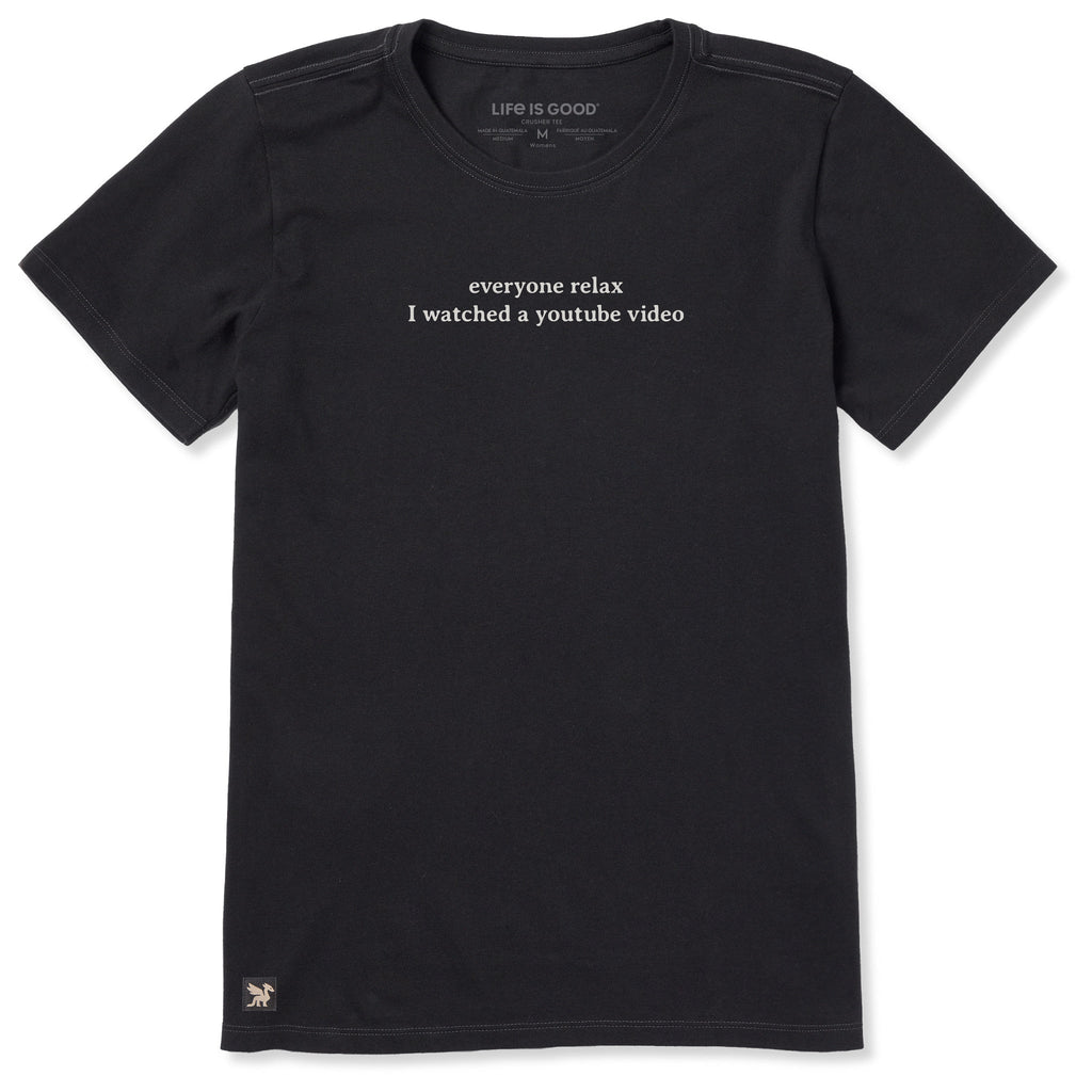 Women's I Watched a Video Short Sleeve Crusher Tee