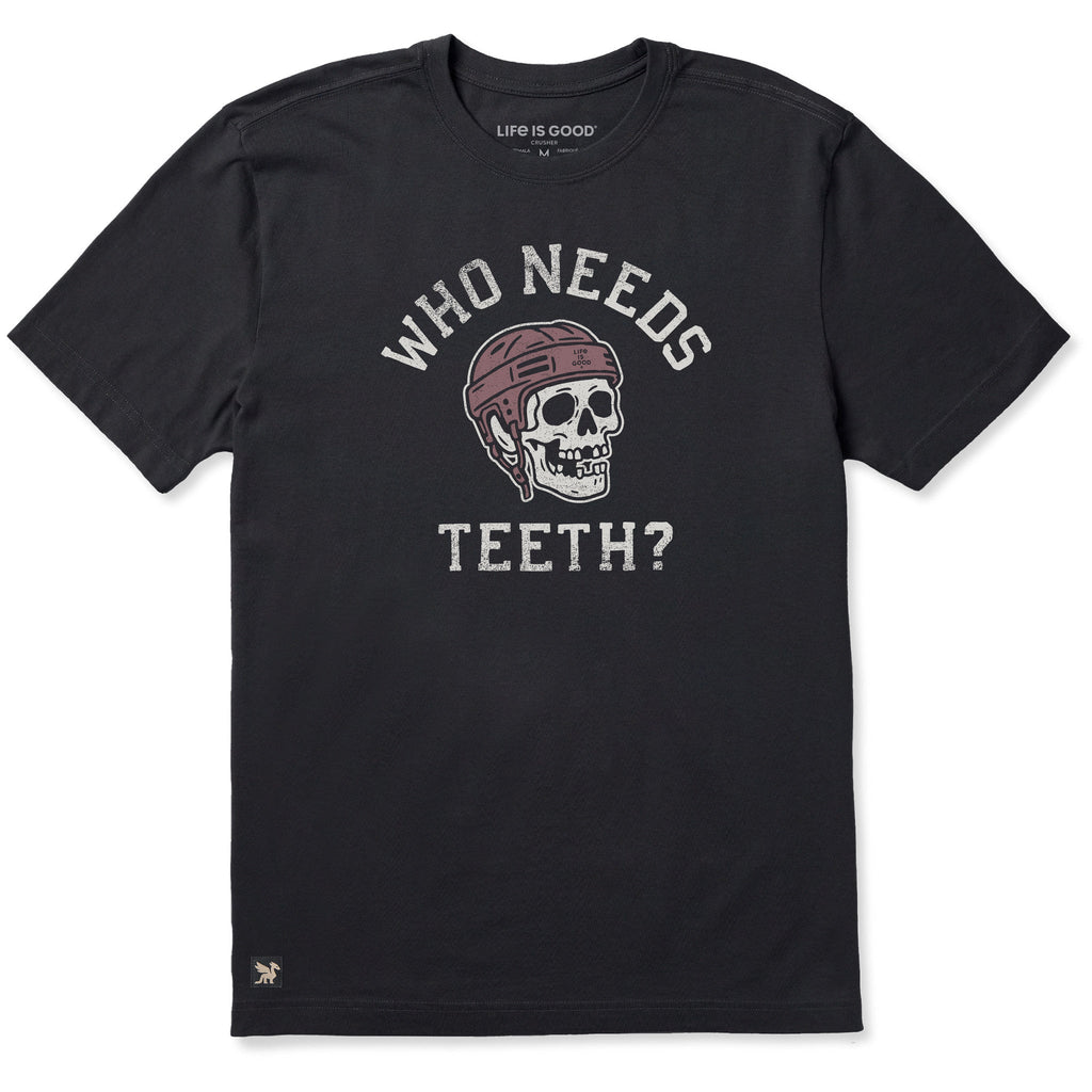 Men's Who Needs Teeth Short Sleeve Crusher Tee