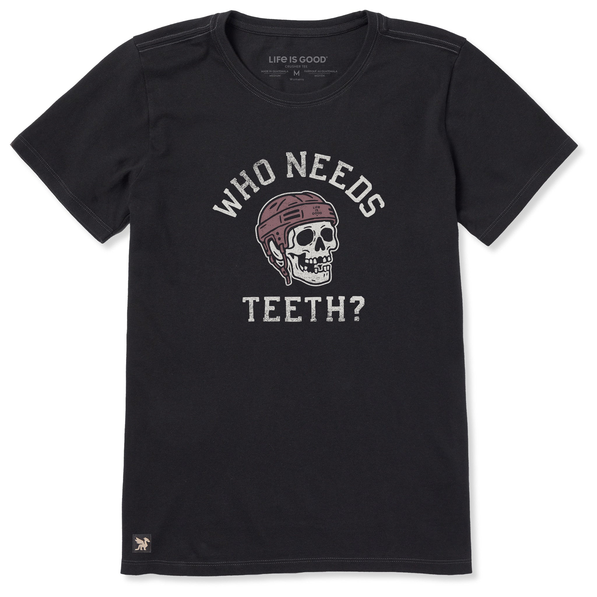 Women's Who Needs Teeth Short Sleeve Crusher Tee