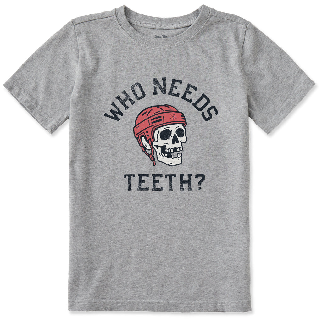 Kids Who Needs Teeth Short Sleeve Crusher Tee