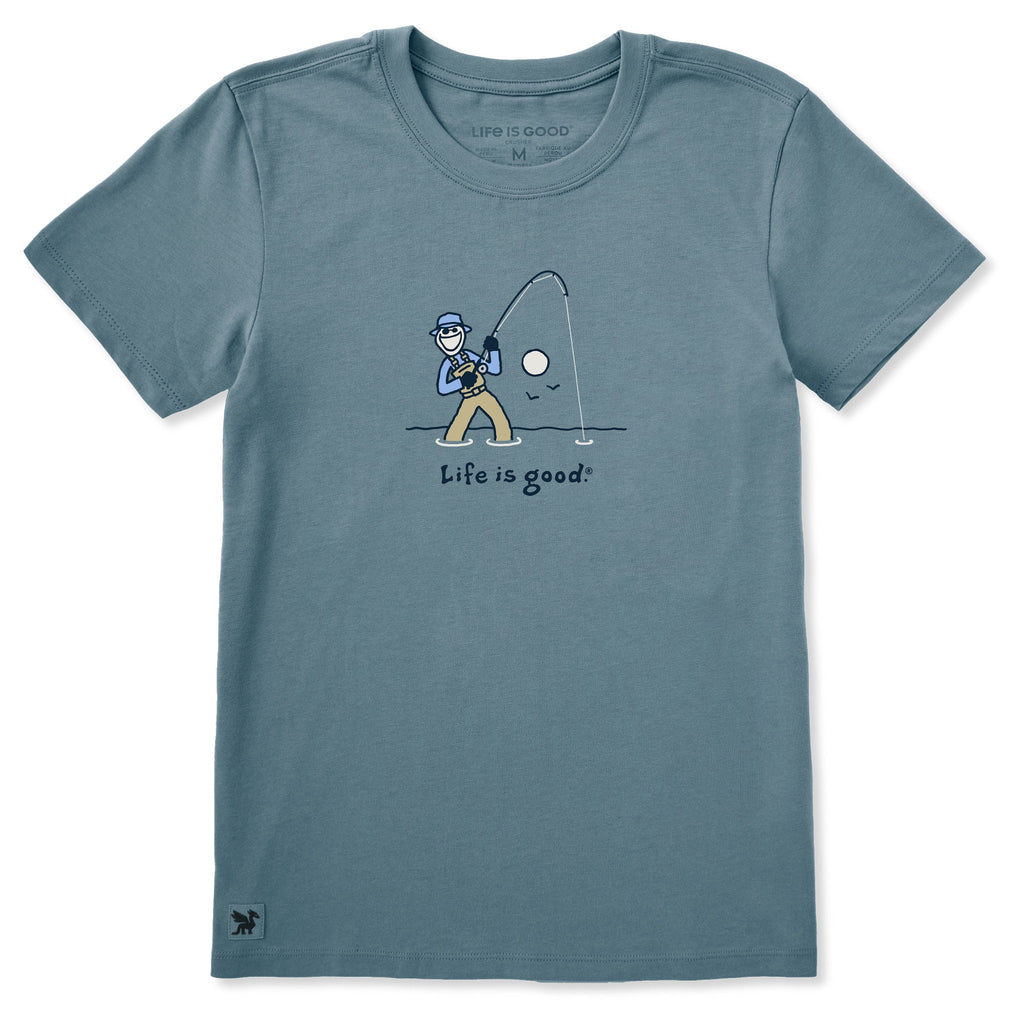 Women's Jake Reeling It In Short Sleeve Crusher Tee