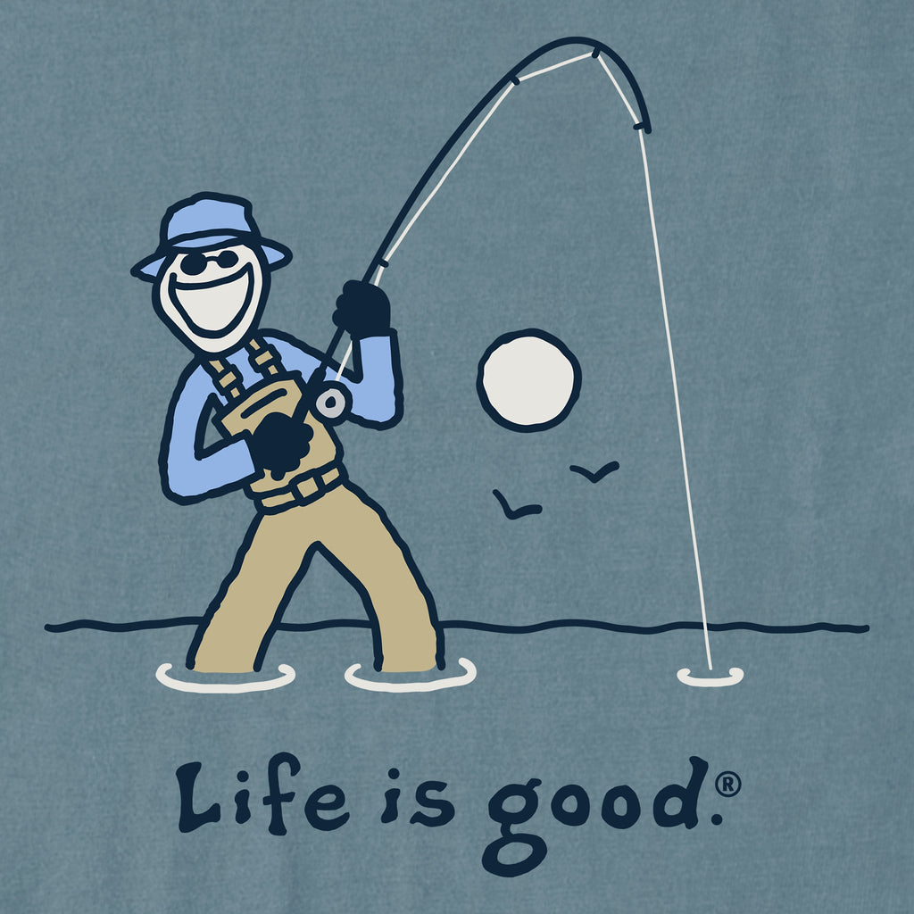 Women's Jake Reeling It In Short Sleeve Crusher Tee