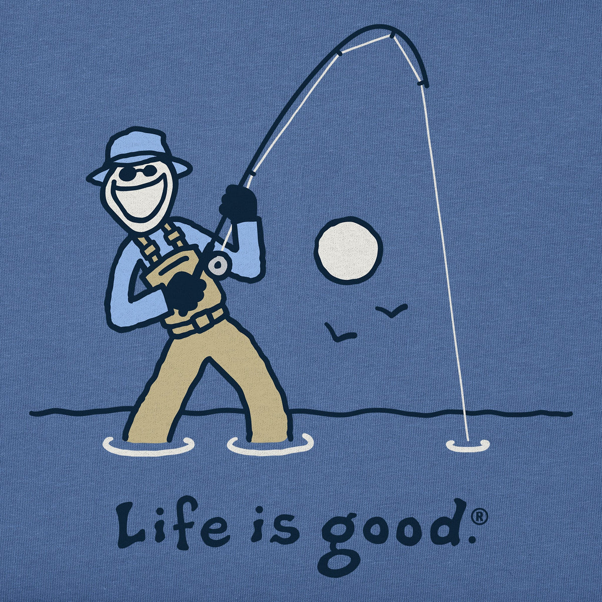 Kids Jake Reeling It In Short Sleeve Crusher Tee