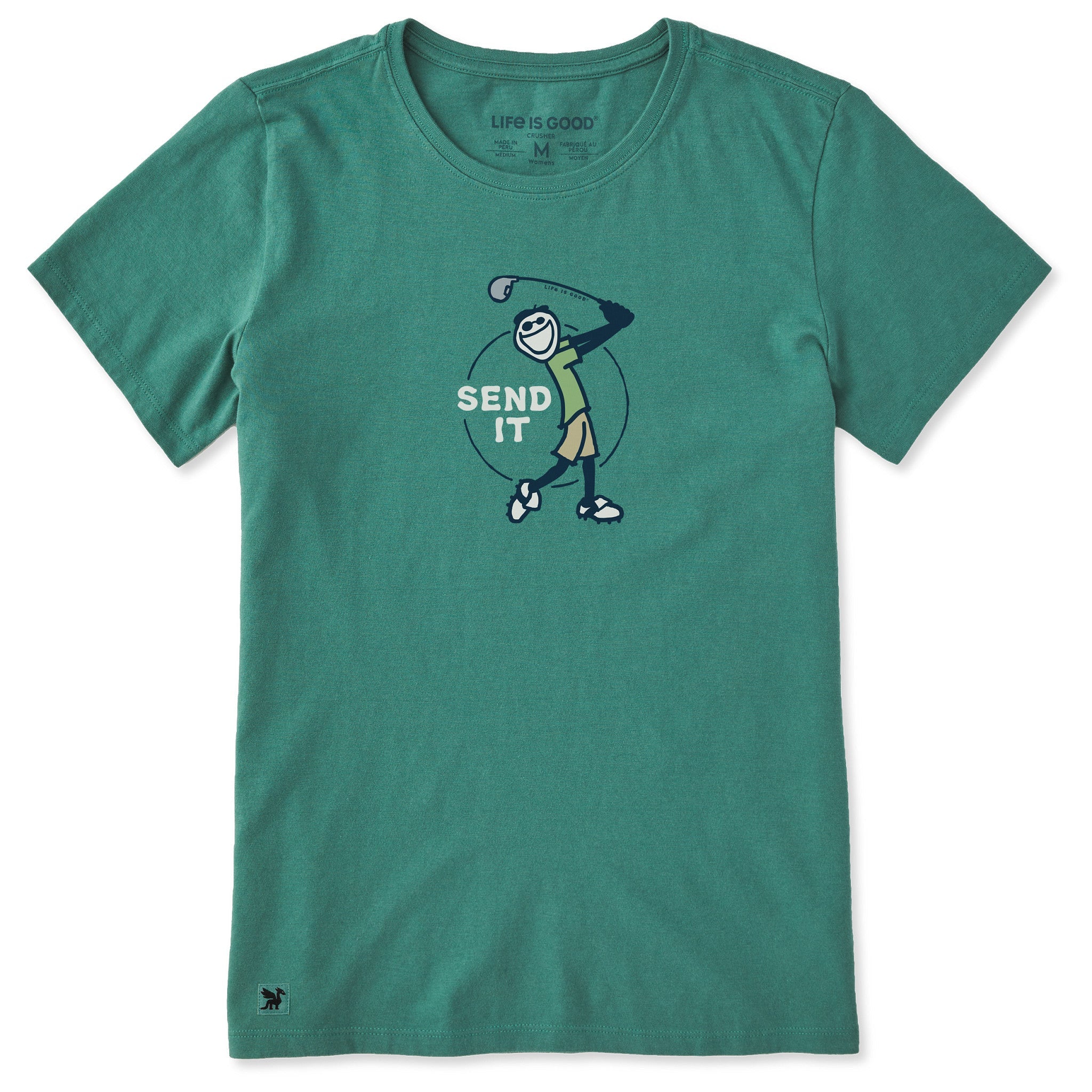 Women's Send It Jake Golf Short Sleeve Crusher Tee