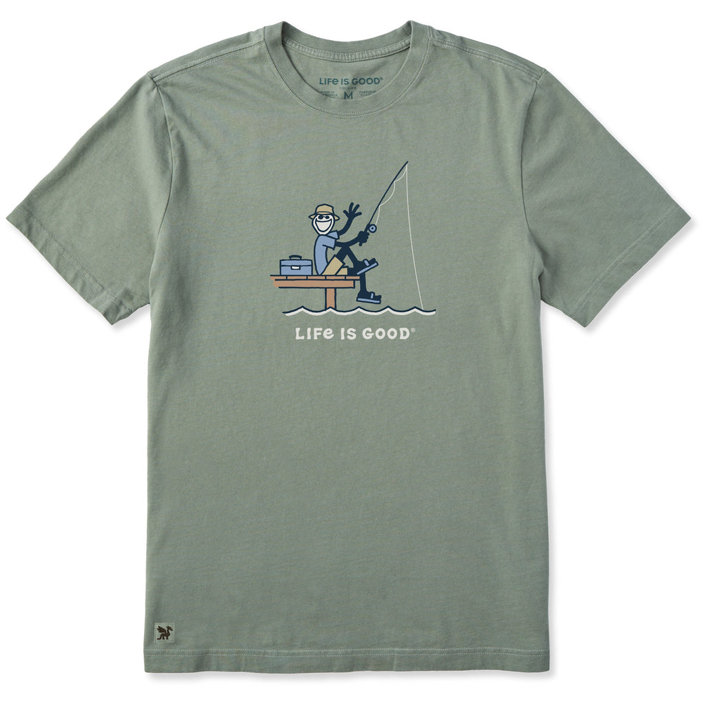 Men's Jake Fishing Dock Short Sleeve Crusher Tee
