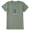 Women's Jake Fishing Dock Short Sleeve Crusher Tee