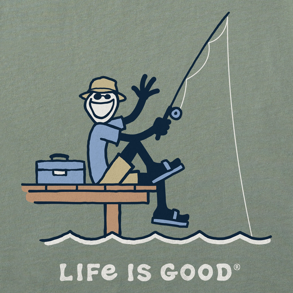 Women's Jake Fishing Dock Short Sleeve Crusher Tee