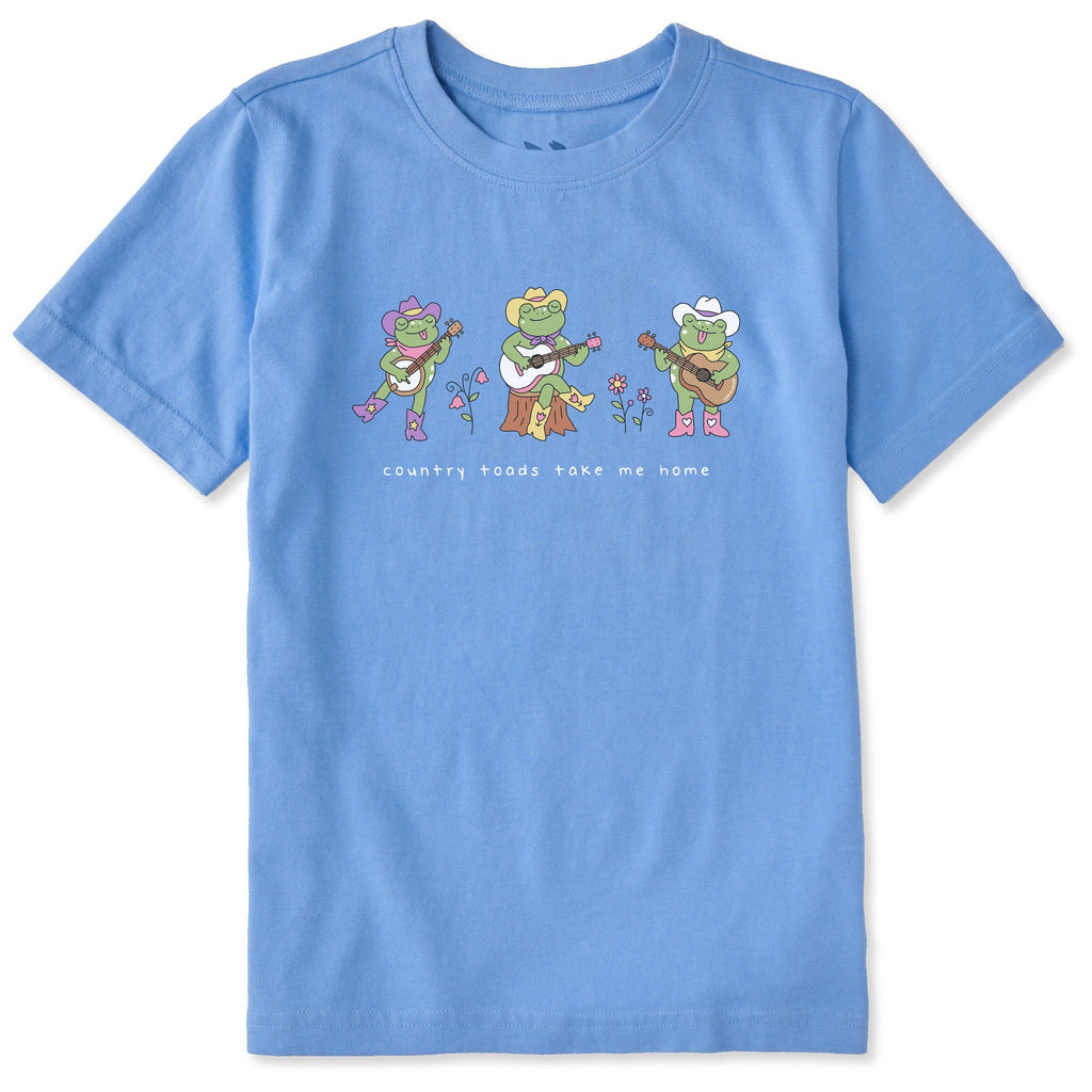 Kids Country Toads Take Me Home Short Sleeve Crusher Tee