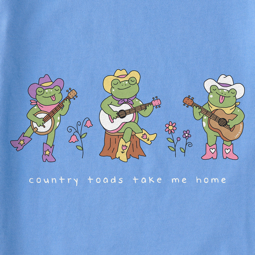 Kids Country Toads Take Me Home Short Sleeve Crusher Tee