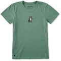 Women's Raccoon Coffee Short Sleeve Crusher Tee