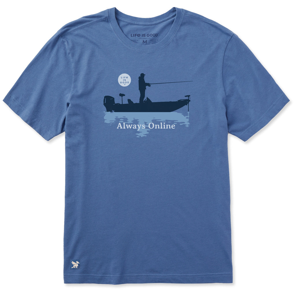 Men's Always Online Short Sleeve Crusher Tee