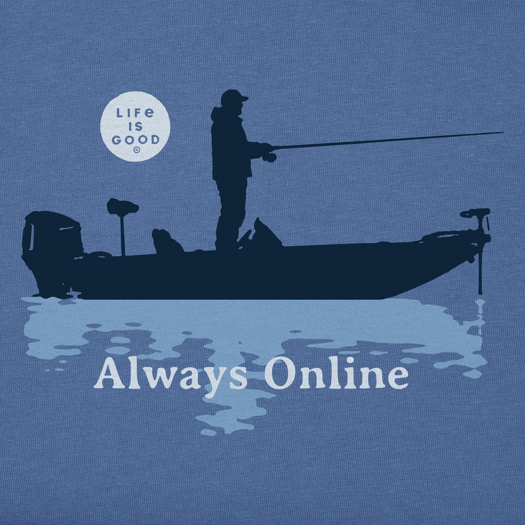 Men's Always Online Short Sleeve Crusher Tee