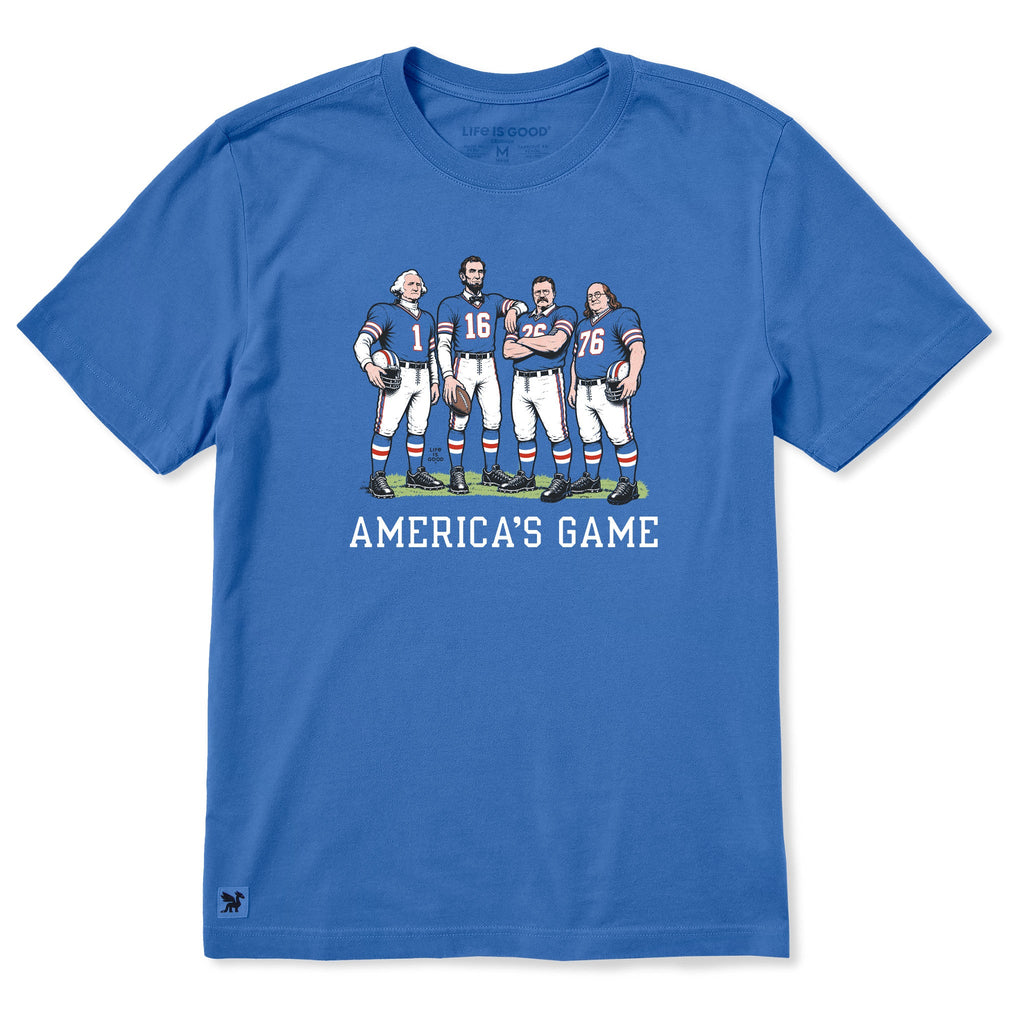 Men's America's Game Founders Short Sleeve Crusher Tee