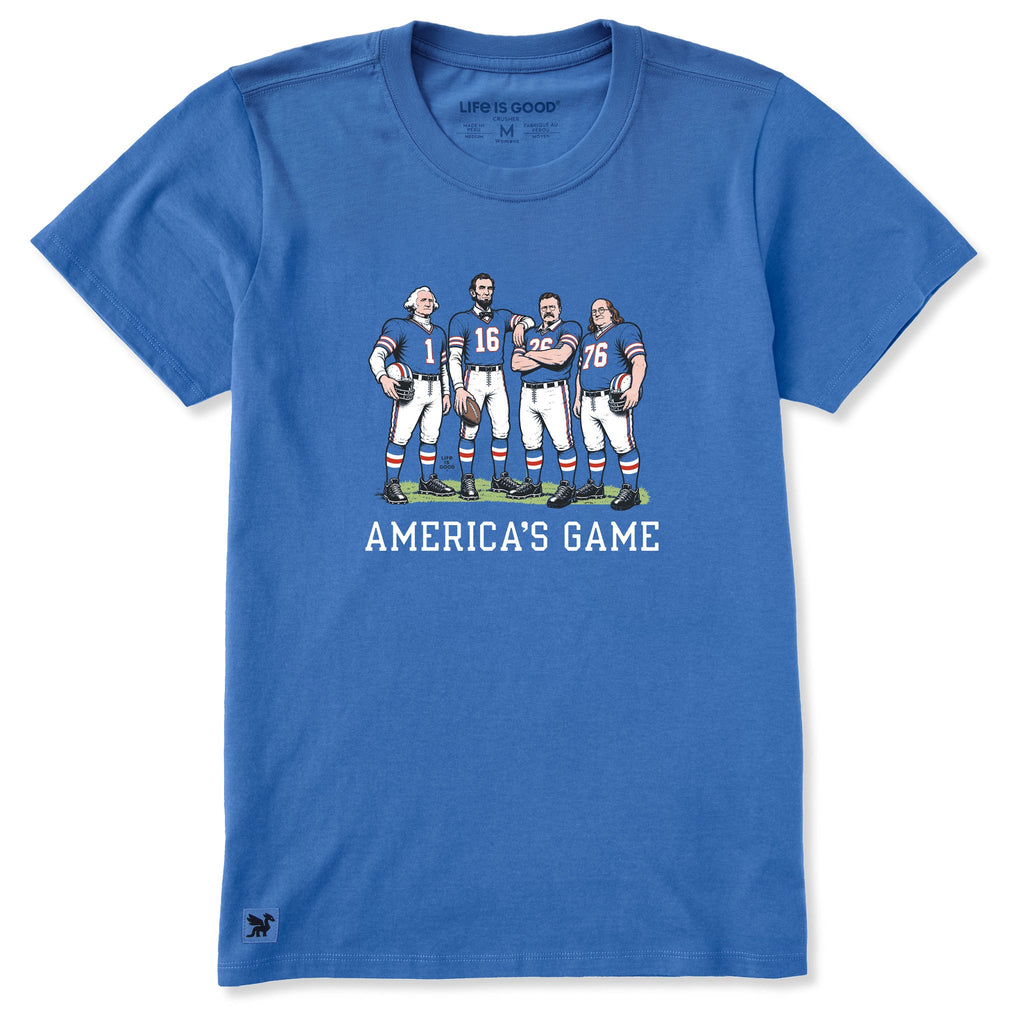 Women's America's Game Founders Short Sleeve Crusher Tee