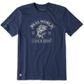 Men's Reel World Short Sleeve Crusher Tee