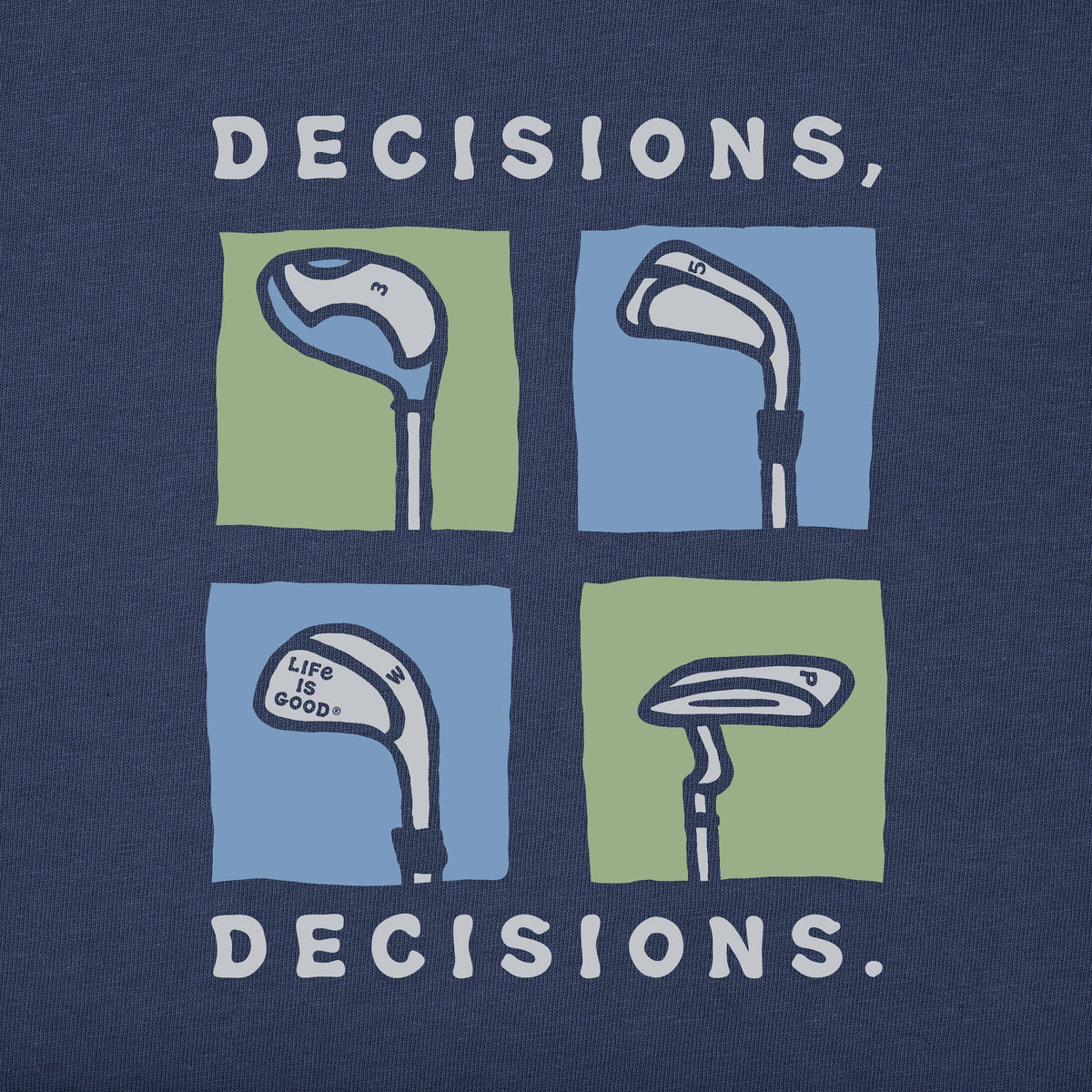Men's Golf Decisions Short Sleeve Crusher Tee