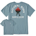 Men's Natural Born Griller Short Sleeve Crusher Tee