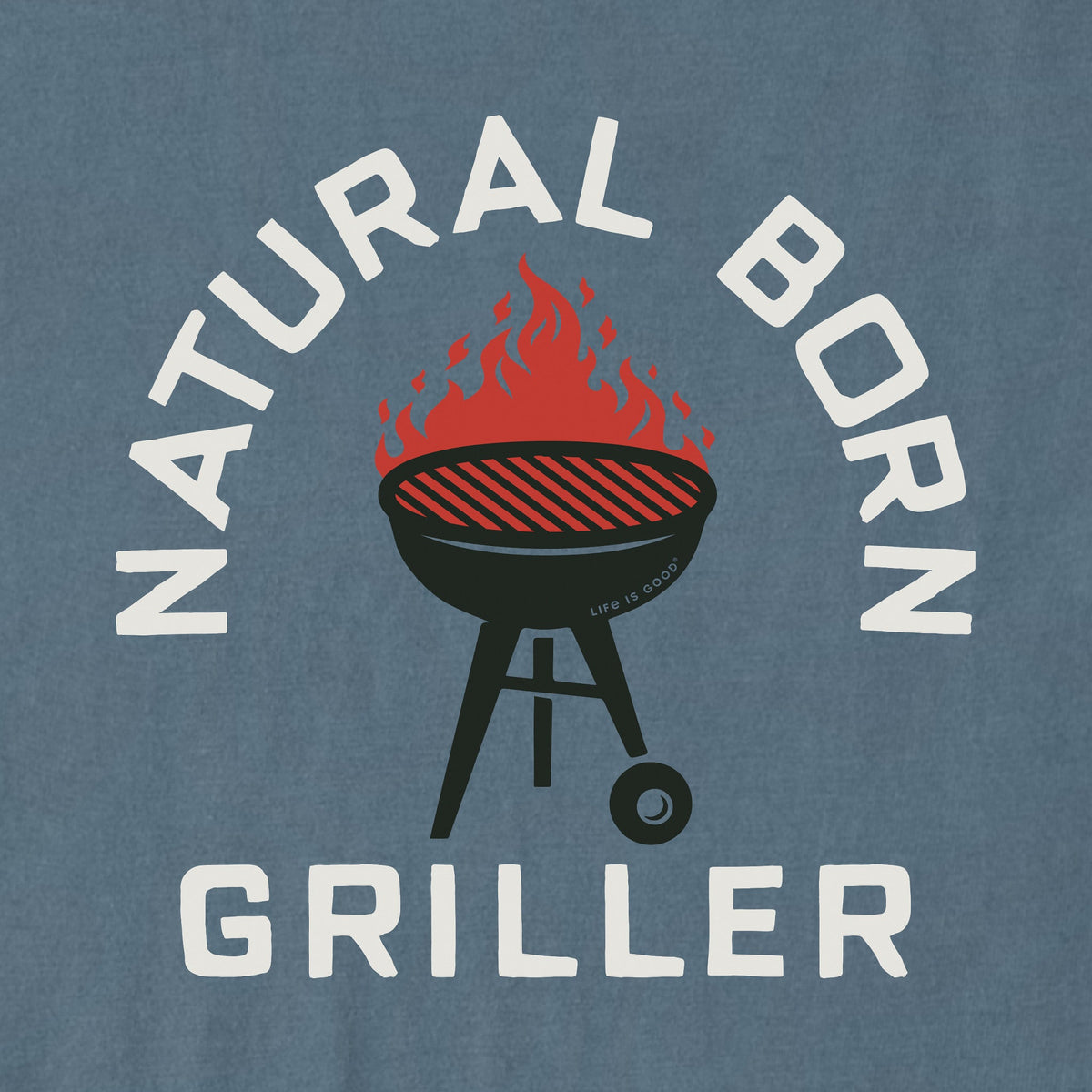 Men's Natural Born Griller Short Sleeve Crusher Tee