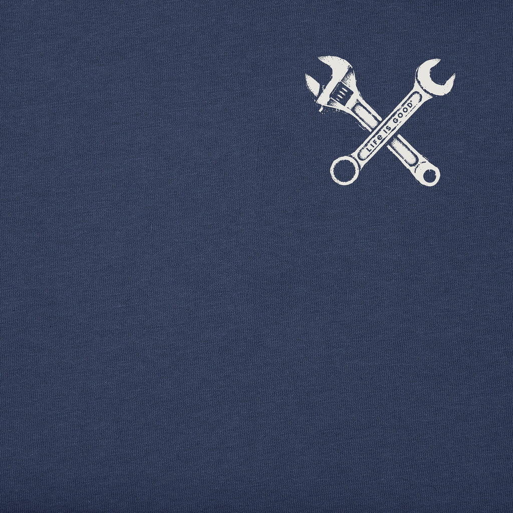 Men's Grandpa Can Fix It Short Sleeve Crusher Tee