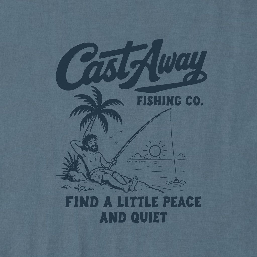 Women's Cast Away Fishing Co. Short Sleeve Crusher Tee