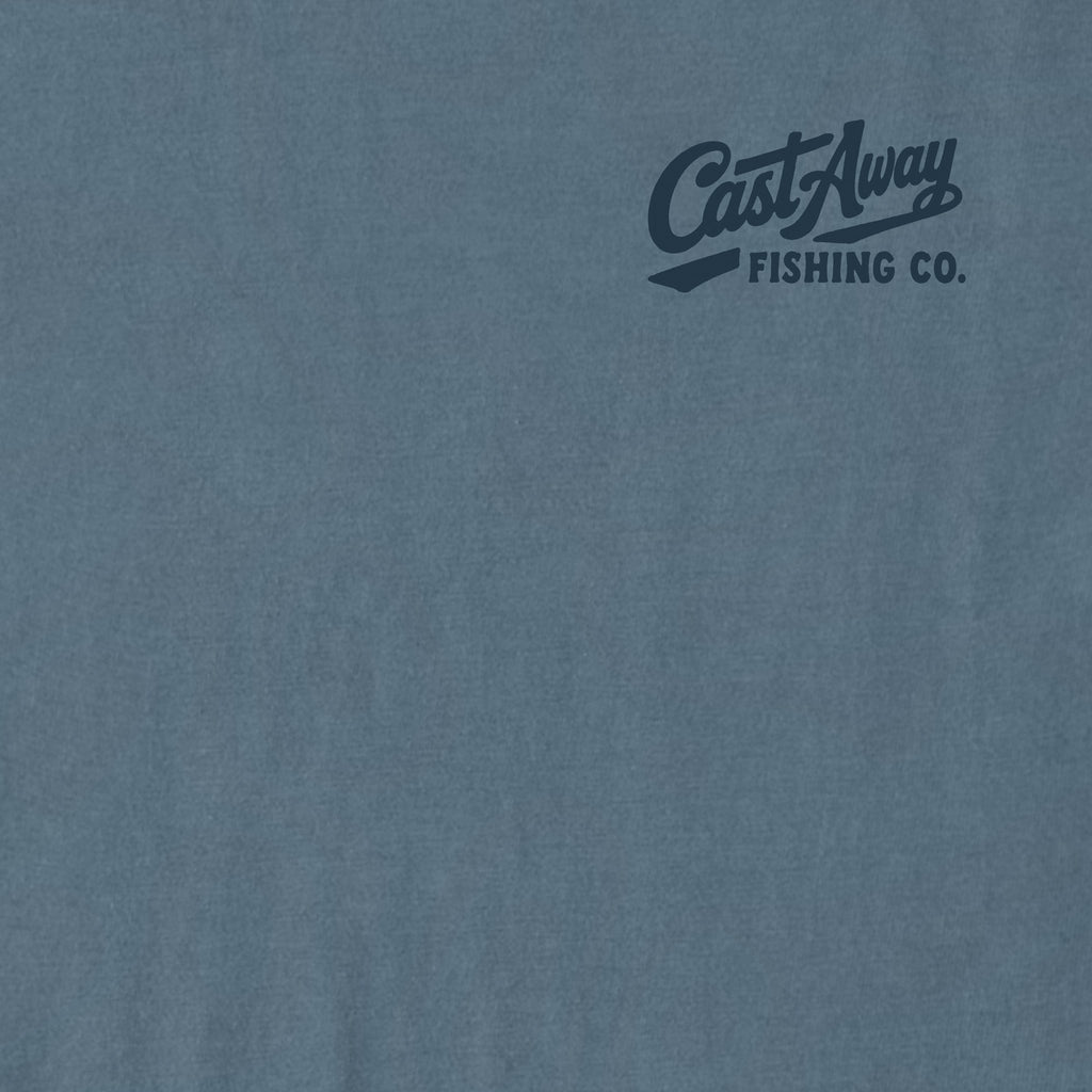 Women's Cast Away Fishing Co. Short Sleeve Crusher Tee