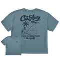 Women's Cast Away Fishing Co. Short Sleeve Crusher Boxy Tee