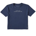 Women's I Watched a Video Short Sleeve Crusher Boxy Tee