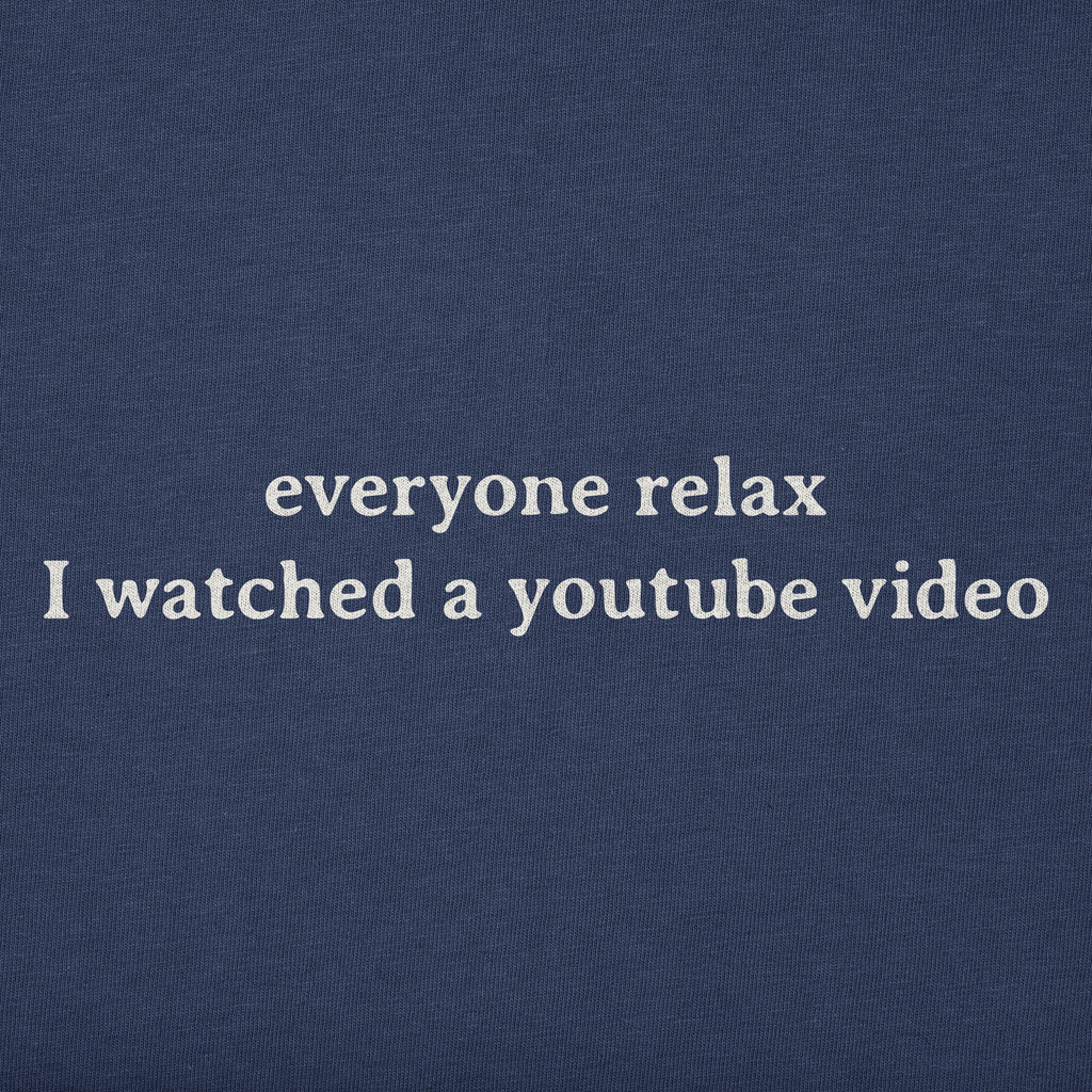 Women's I Watched a Video Short Sleeve Crusher Boxy Tee